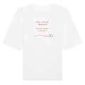 Oversized T-Shirt "STÄRKE" Weiß STYL-NOW