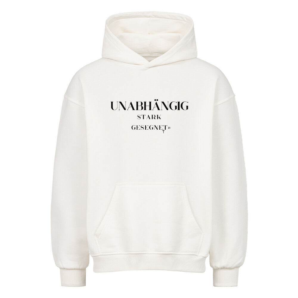 Oversized Hoodie "STARK" Weiß STYL-NOW