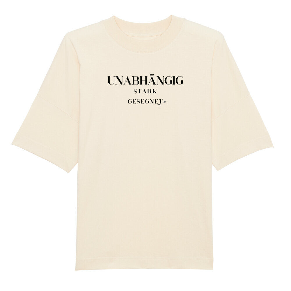 Oversized T-Shirt "STARK" Beige STYL-NOW