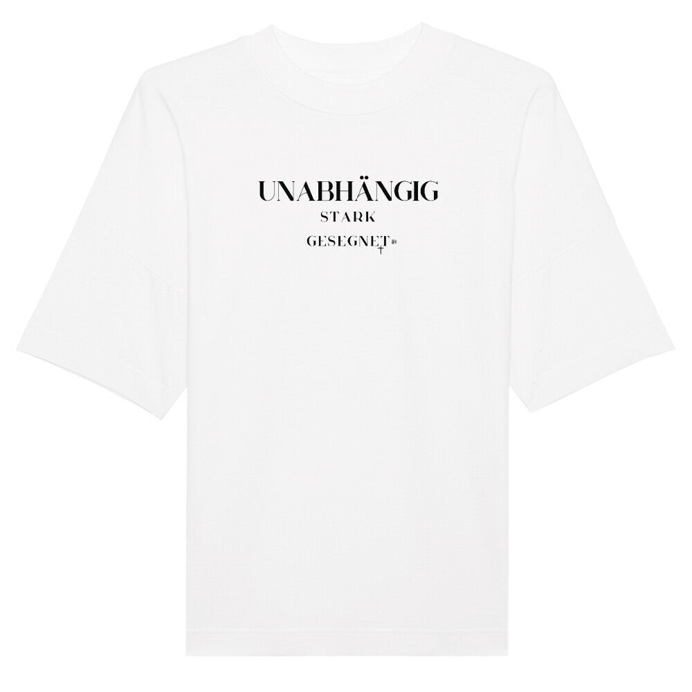 Oversized T-Shirt "STARK" Weiß STYL-NOW