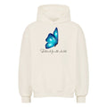 Oversized Hoodie "SHE DID" Natural Raw STYL-NOW