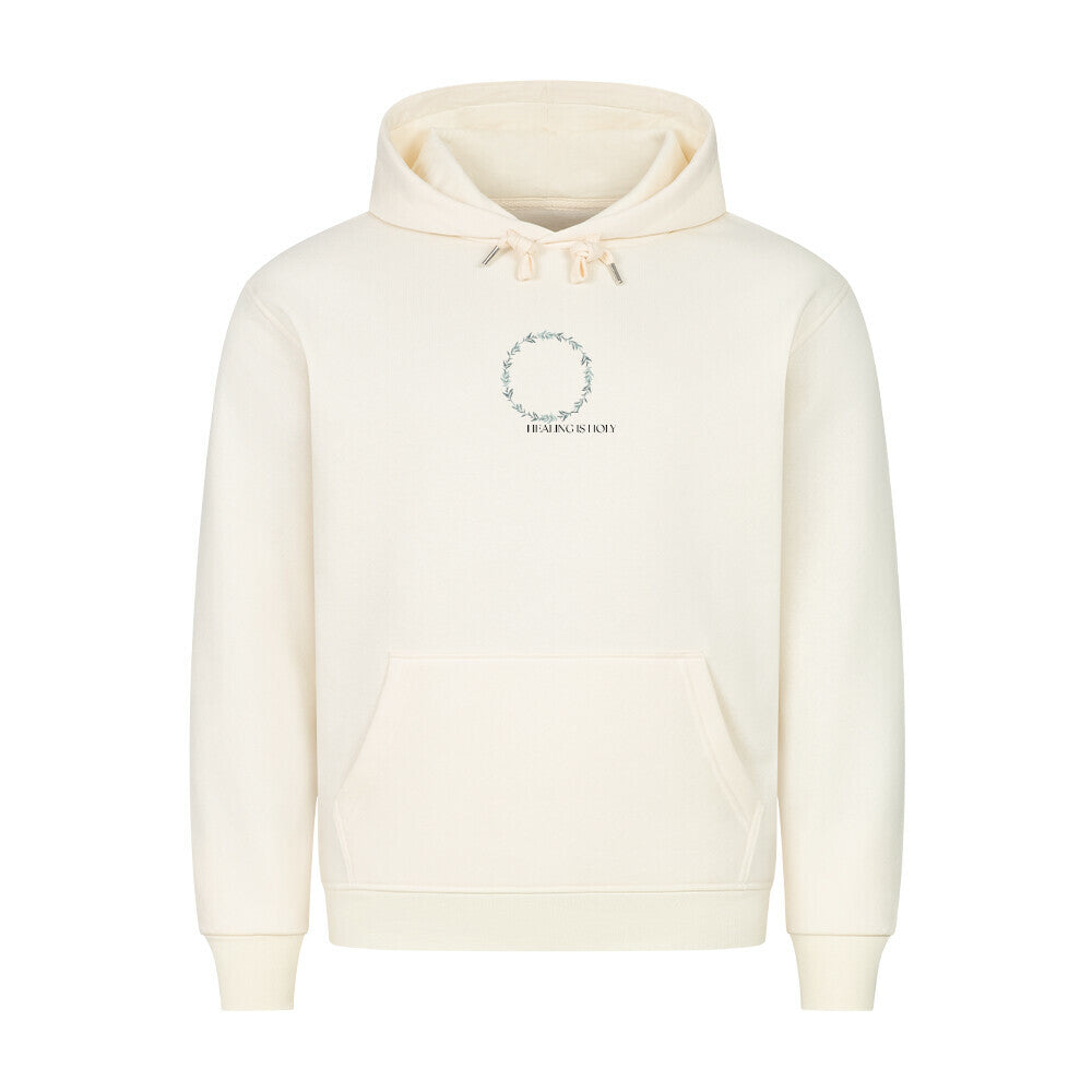 Hoodie "HEALING IS HOLY" Beige STYL-NOW