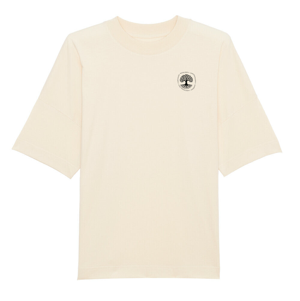 Oversized T-Shirt "LOVED" Beige STYL-NOW