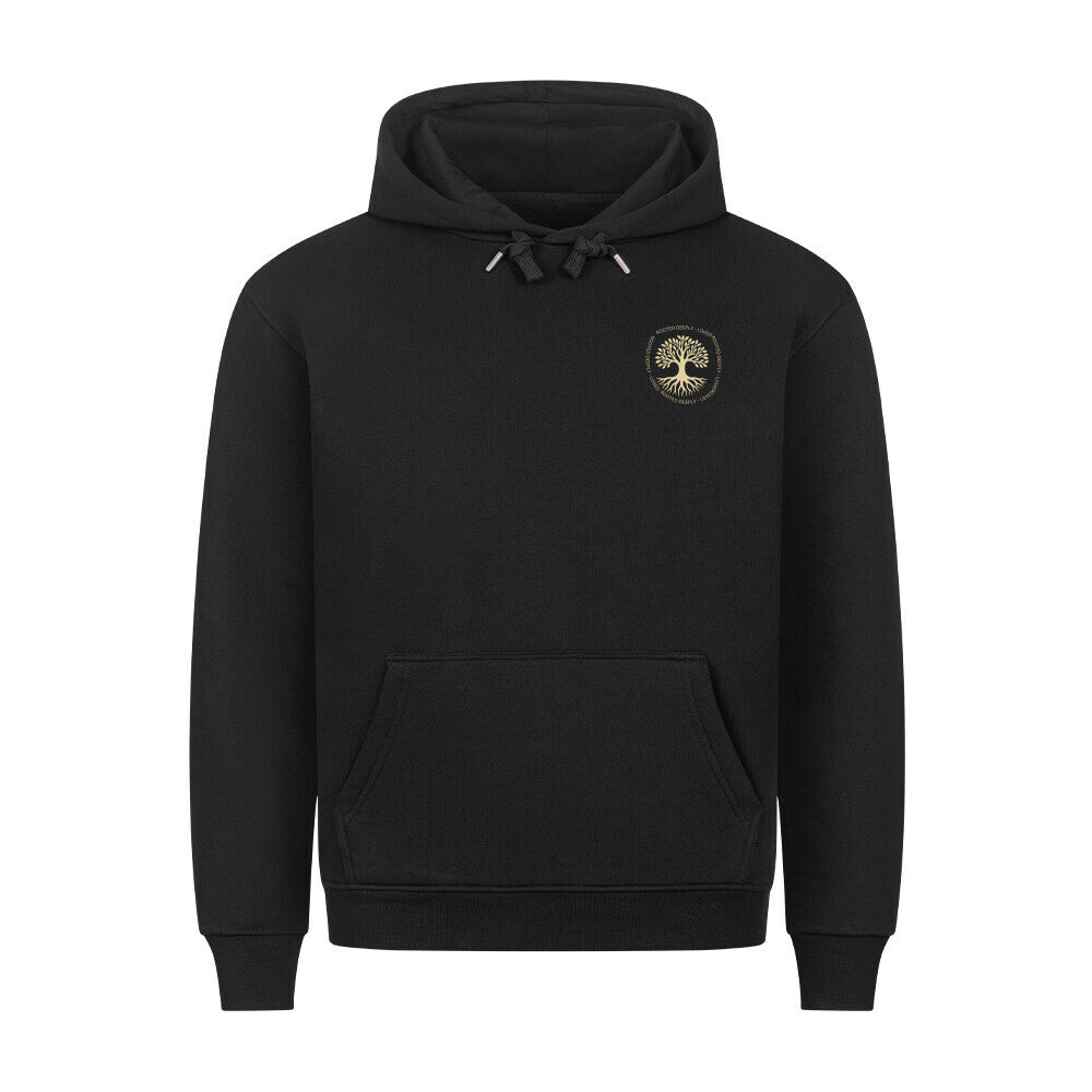 Ausgefallener Hoodie - LOVED Schwarz STYL-NOW