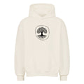 Oversized Hoodie "LOVED" Natural Raw STYL-NOW