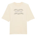 Oversized T-Shirt "NOW RISE" Beige STYL-NOW