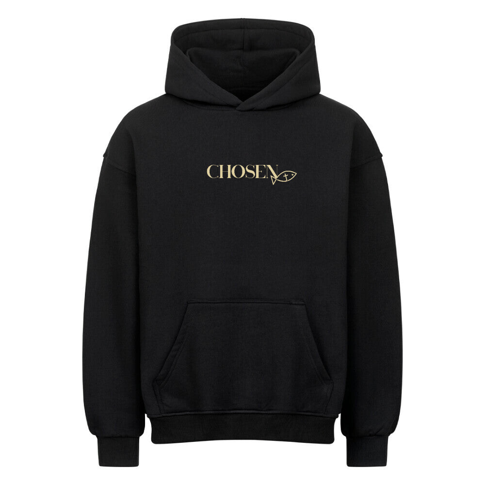 Oversized Hoodie "CHOSEN" Schwarz STYL-NOW