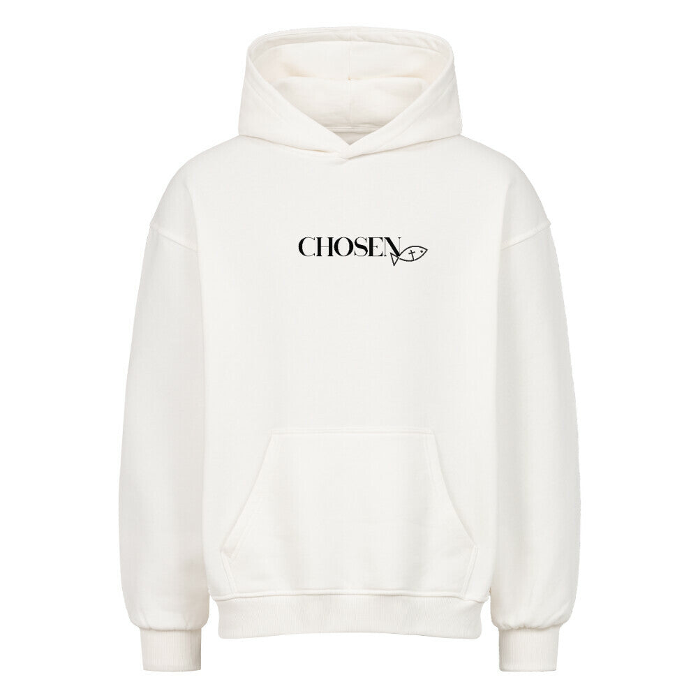 Oversized Hoodie "CHOSEN" Weiß STYL-NOW