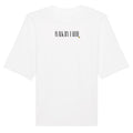 Oversized T-Shirt "WALK BY FAITH" Weiß STYL-NOW