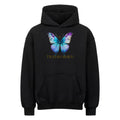 Oversized Hoodie "TRANSFORMED" Schwarz STYL-NOW