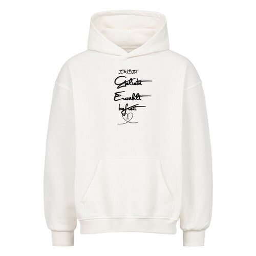 ICH BIN Oversized Hoodie – Premium Qualität | STYL-NOW Weiß STYL-NOW