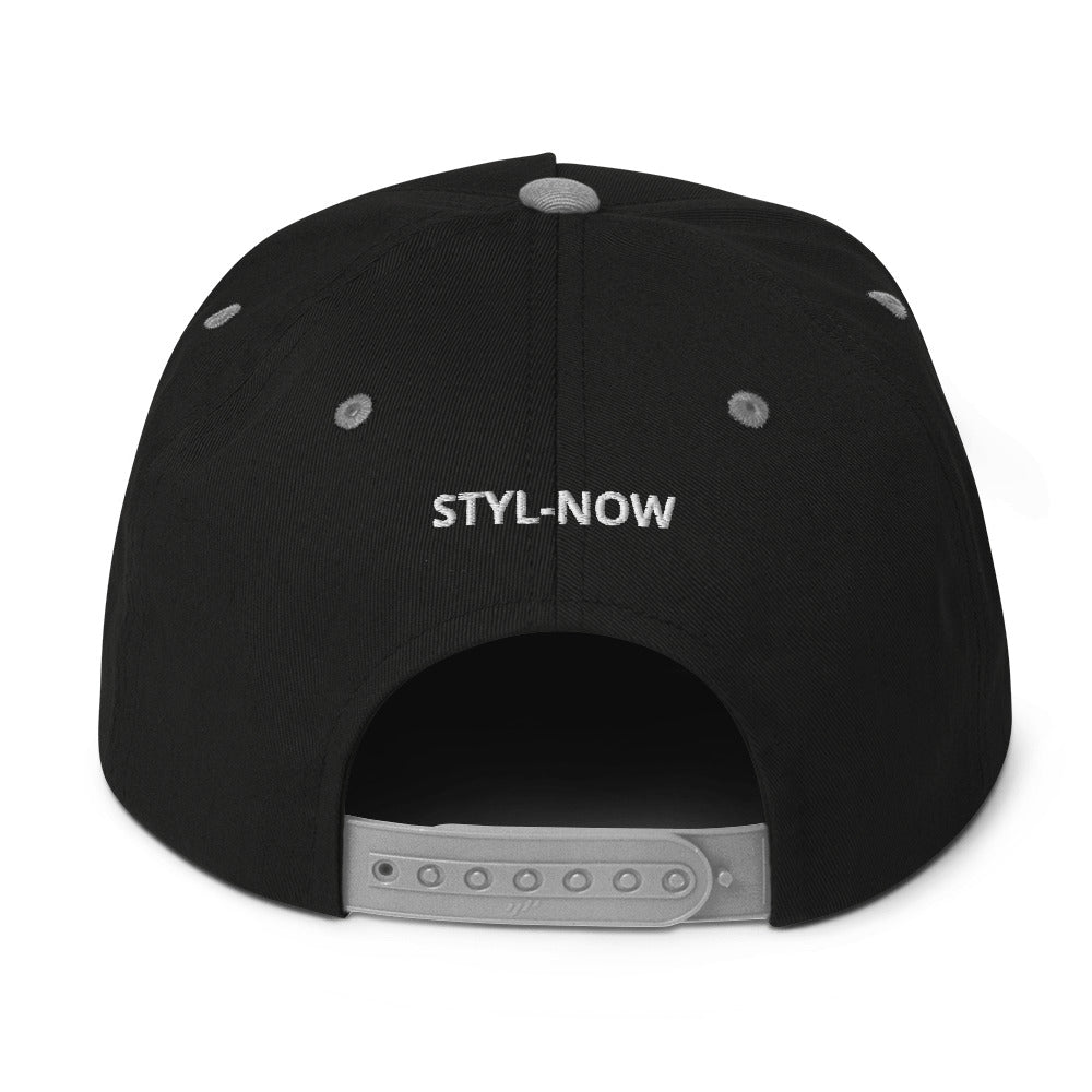 Bestickte Flat Bill-Cap "STYL-NOW