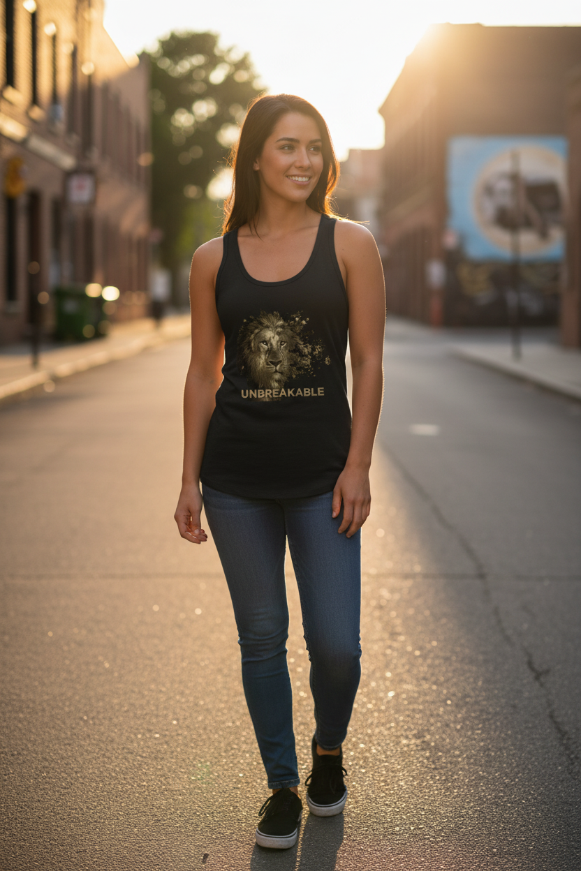 Premium Organic Tank Top Women gold