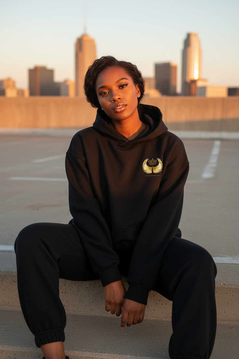 Oversized Hoodie "DAUGHTER OF THE KING"