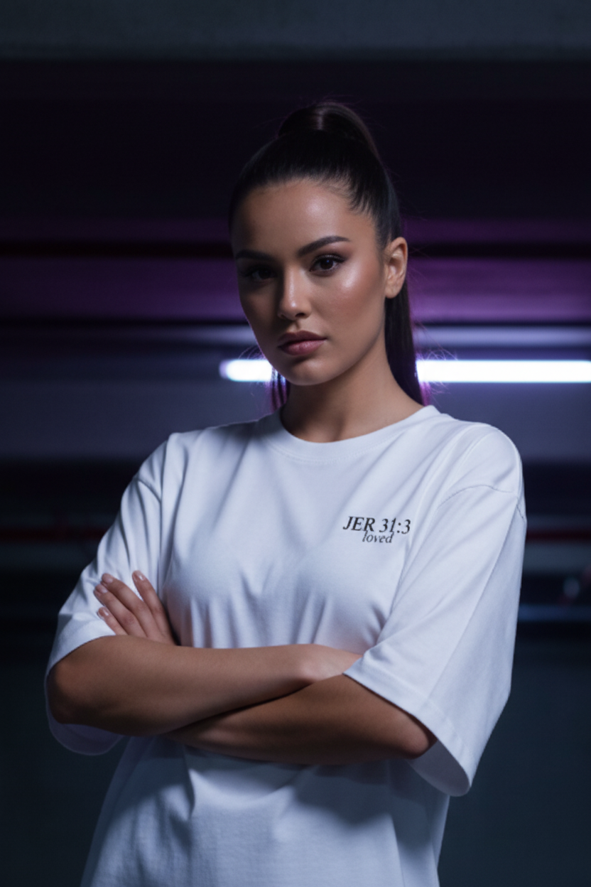 Oversized T-Shirt "JER 31:3" STYL-NOW