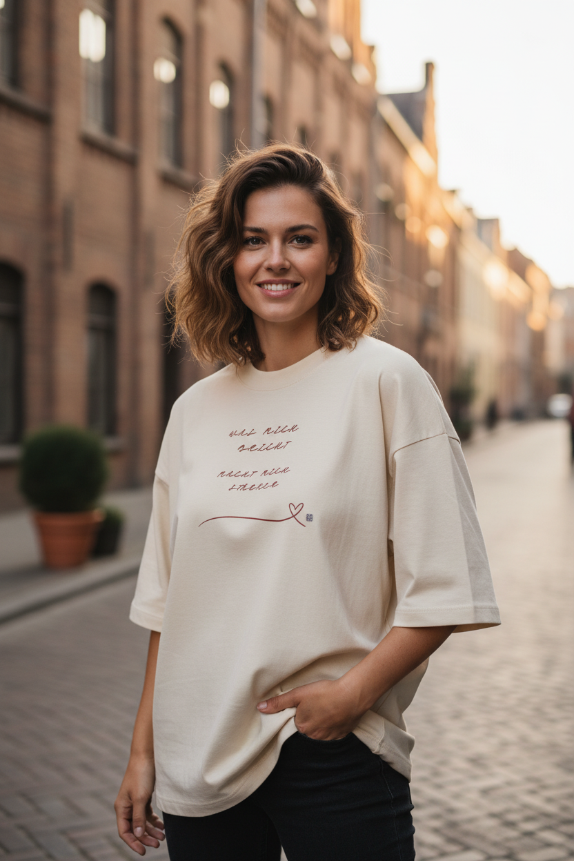 Oversized T-Shirt "STÄRKE" STYL-NOW