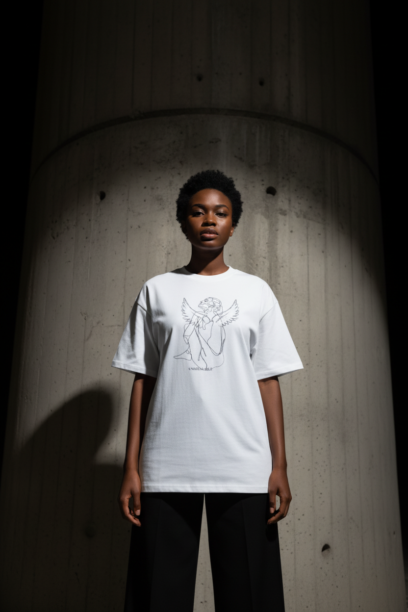Oversized T-Shirt "UNBREAKABLE"