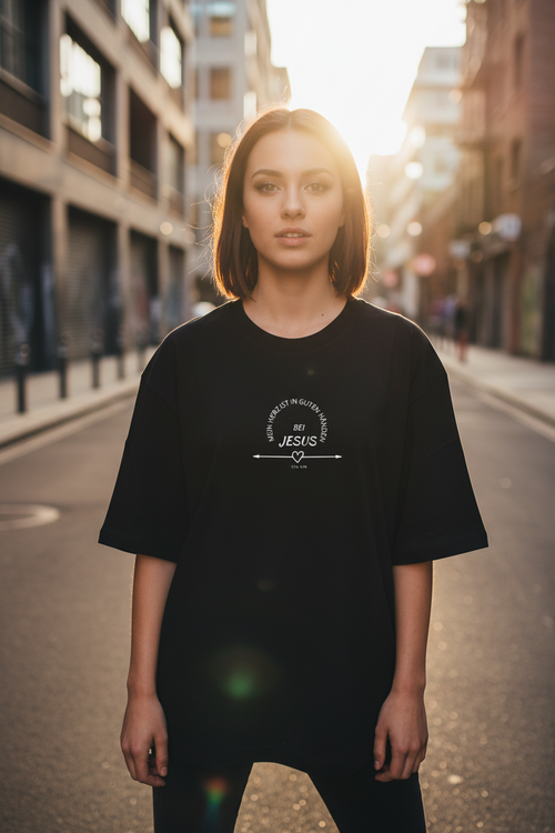 MEIN HERZ Oversized T-Shirt – 100% Bio-Baumwolle | STYL-NOW STYL-NOW