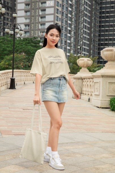 Oversized T-Shirt "NOW RISE"