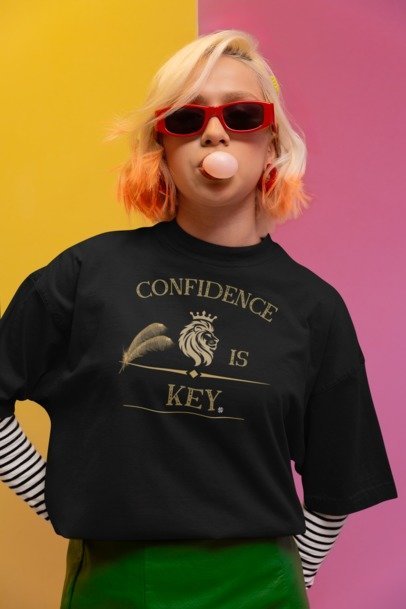 Ausgefallener Oversized Blast CONFIDENCE