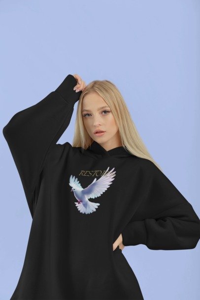 Ausgefallener Oversized Hoodie RESTORED
