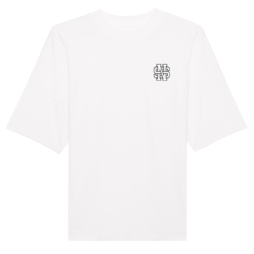 Oversized T-Shirt "STYL NOW" Weiß STYL-NOW