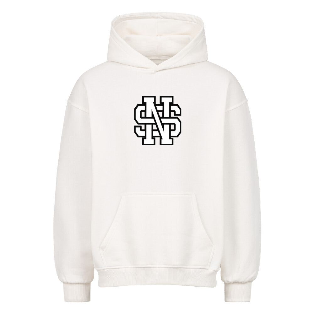 Oversized Hoodie "STYL NOW" Weiß STYL-NOW