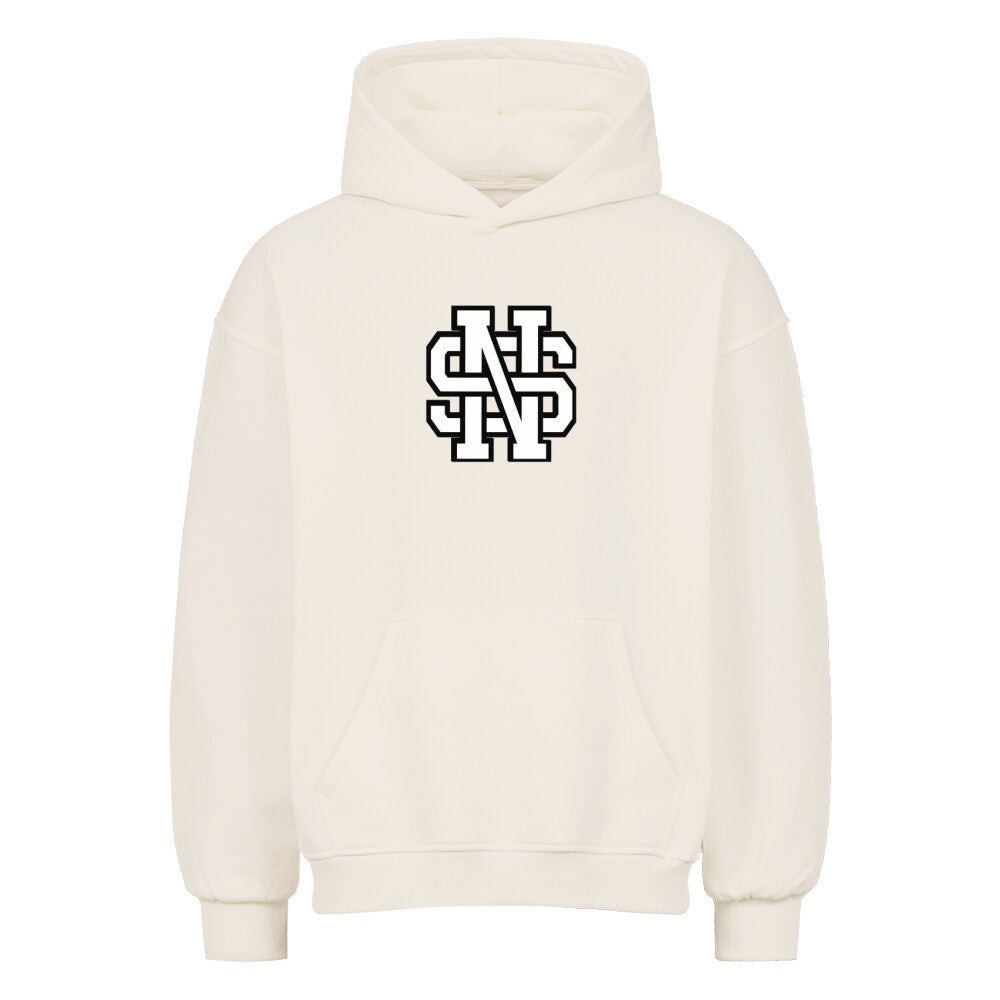 Oversized Hoodie "STYL NOW" Natural Raw STYL-NOW