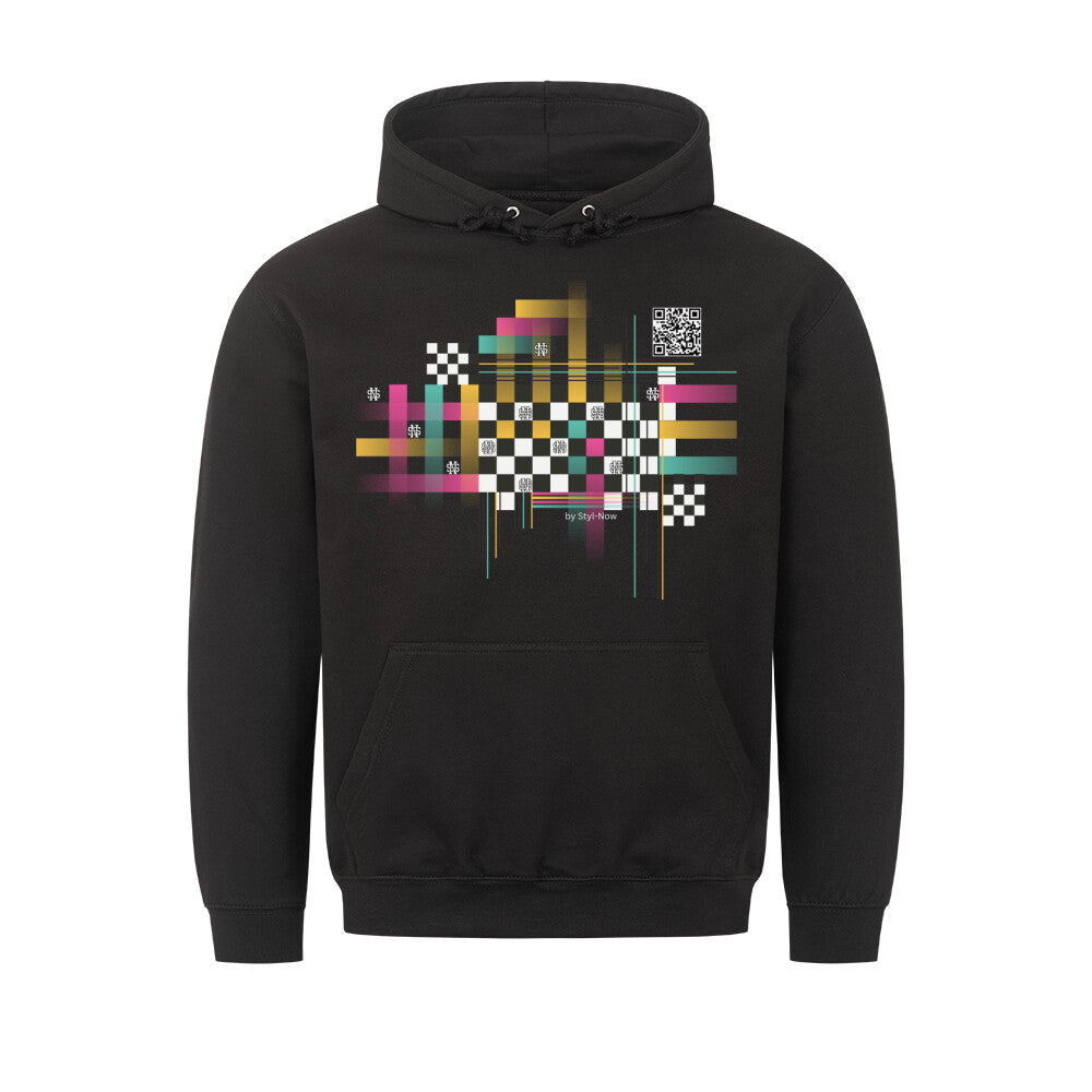 Hoodie "STYL NOW" Schwarz STYL-NOW