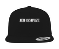 Snapback Cap "Mein Komplize" - Weiße Schrift Black One Size STYL-NOW